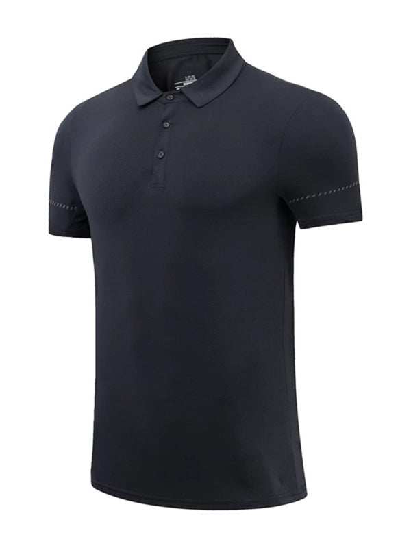 Men's High-Performance Quick Dry Polo - Perfect for Spring & Summer Adventures