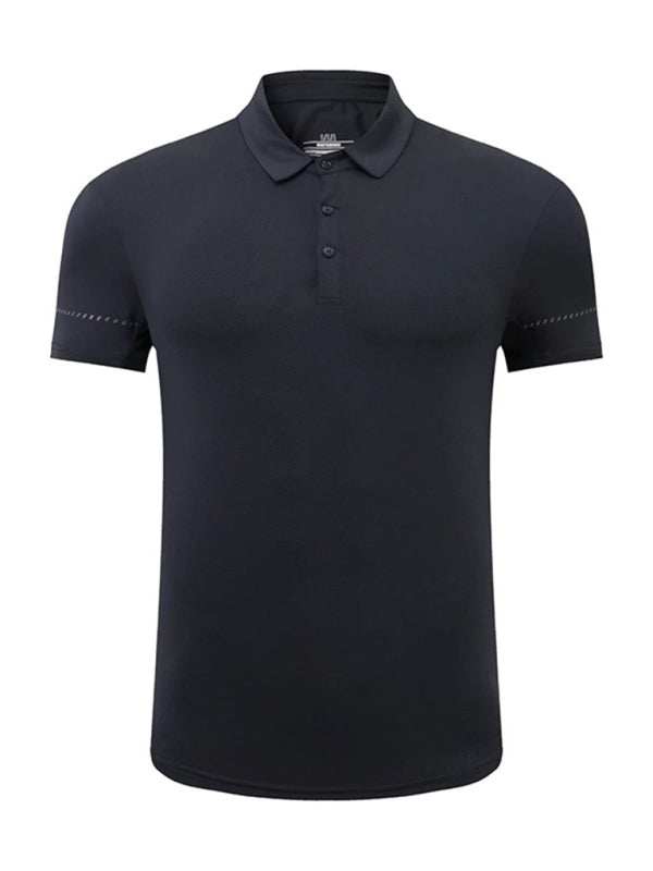 Men's High-Performance Quick Dry Polo - Perfect for Spring & Summer Adventures