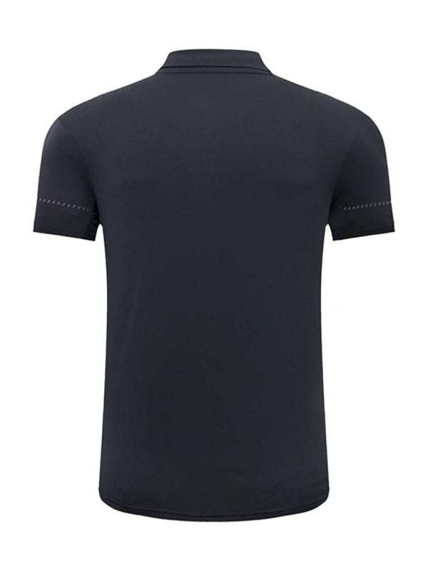 Men's High-Performance Quick Dry Polo - Perfect for Spring & Summer Adventures