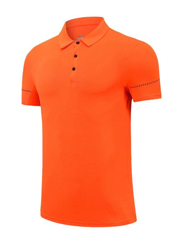 Men's High-Performance Quick Dry Polo - Perfect for Spring & Summer Adventures