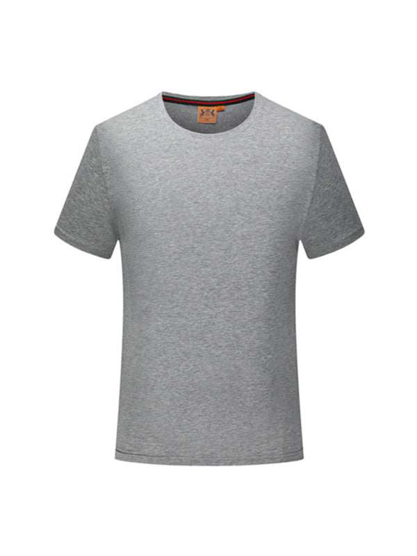 Unisex Essential Solid Color Tees - Comfortable & Versatile Short-Sleeved T-Shirts for Spring & Summer