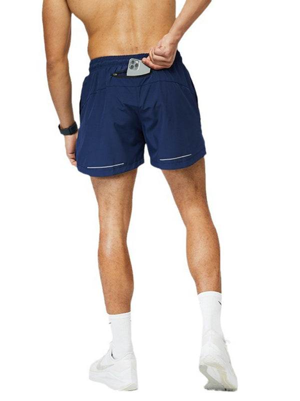 Men's Lightweight Breathable Quick-Dry Three-Quarter Running Shorts for Ultimate Comfort and Style